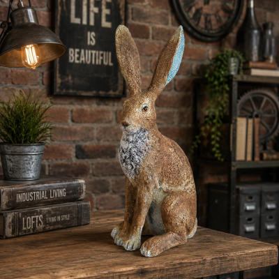Sitting Hare Rabbit Ornament