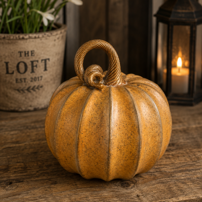 Beautiful Orange Pumpkin Ornament